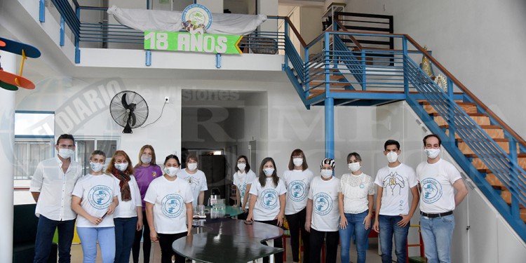 SEGUIR ADELANTE. Desde la Asociación buscan la manera de solventar los costos para asegurar la atención durante toda la semana. A ella acuden más de 50 familias con niños en tratamiento oncológico en Posadas.