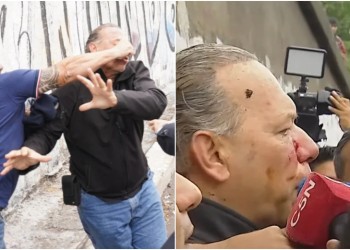 Por la muerte de un colectivero, agreden al ministro de Seguridad bonaerense