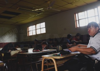 Estudiantes del BOP 36 se movilizan debido a graves problemas edilicios