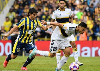 Boca rescató un empate ante Rosario Central en un caliente partido