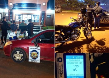 Detienen a dos conductores alcoholizados durante controles preventivos