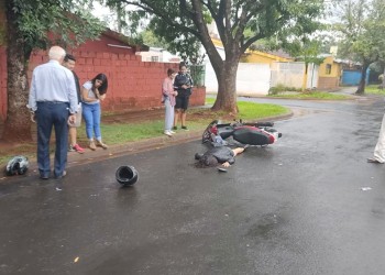 Posadas: derrapó con su motocicleta y fue hospitalizada