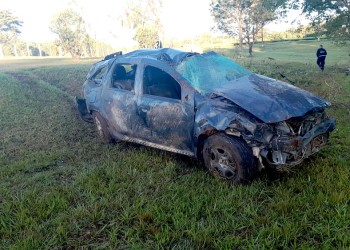Dos personas lesionadas en despiste en la ruta provincial 103