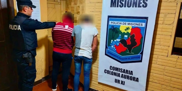 MERODEARON EL LUGAR HORAS ANTES. Los acusados tras las rejas.