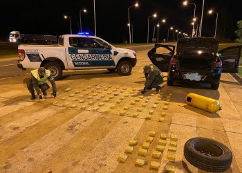 Traficaban droga en tubos de gas y de PVC