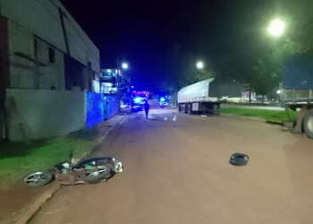Motociclista falleció en siniestro vial