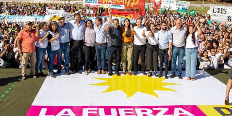 PEDIDO DE UNIDAD. Los candidatos de la “Fuerza de Todos” en Jardín.