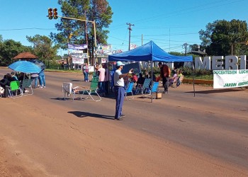 Cortes totales de ruta en Jardín América y Montecarlo