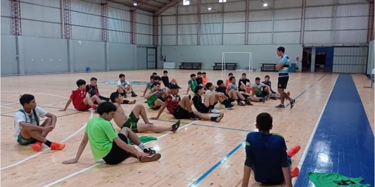 TODO LISTO. Torres y uno de los últimos entrenamientos antes de partir hacia Posadas, donde hoy arranca la cita.