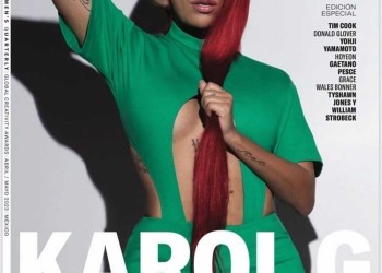 Karol G enojada por exceso de photoshop : “Mi cara no se ve así”