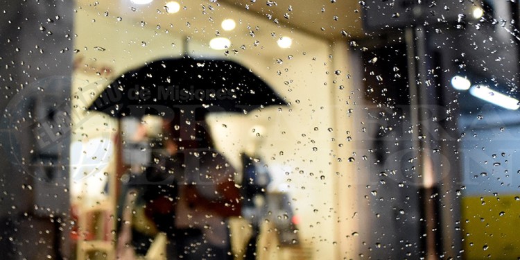 CLIMA. Desde la madrugada de ayer Posadas viene concentrando casi 90 mm de lluvias.