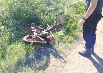 Otro motociclista herido en un siniestro vial