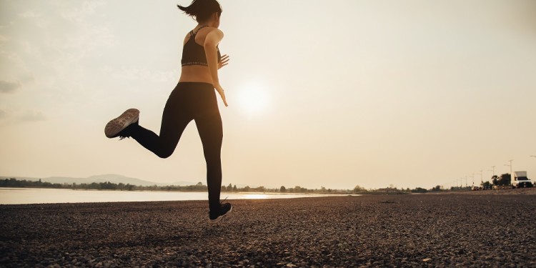 young fitness woman runner