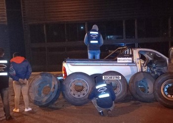 Recuperaron neumáticos robados y valuados en más de 1,5 millones de pesos