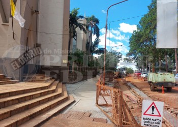 Oberá: conflicto entre Iglesia y Municipio por una obra