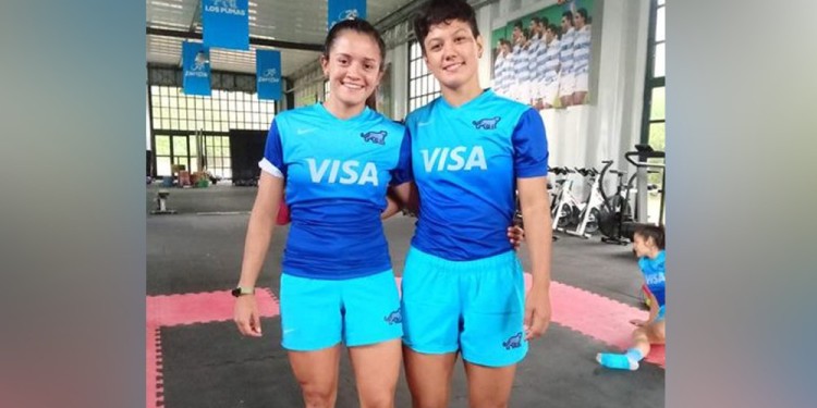 EN CUYO. Araceli Oviedo y Yamila González, dos de las convocadas. (Foto gentileza C.Reble)