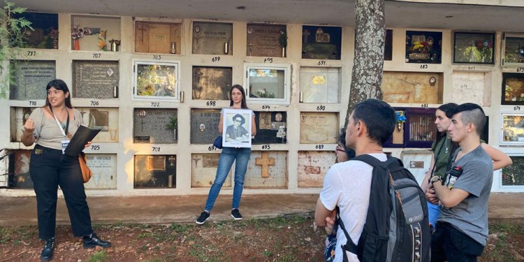 AGENDA. La próxima recorrida guiada por el Cementerio La Piedad será el próximo 15 de abril para homenajear a los músicos populares misioneros.