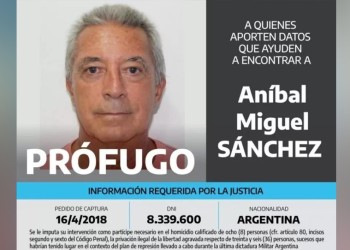 Ofrecen $5 millones de recompensa por datos sobre un represor prófugo
