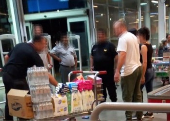 Detuvieron a una pareja acusada de robar mercaderías en un mayorista