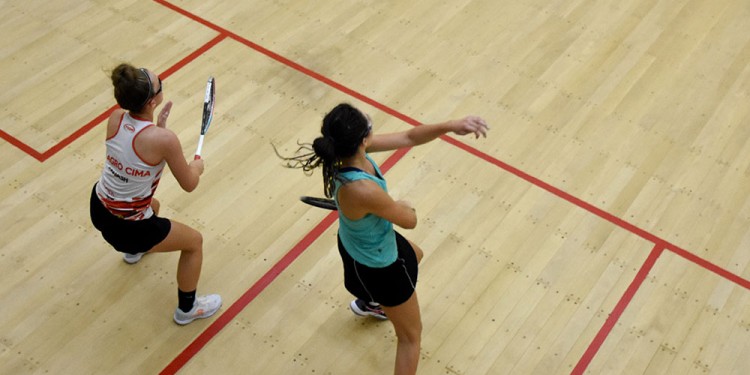 EN PLENO JUEGO. Las canchas de Misiones Squash recibirán a la séptima.