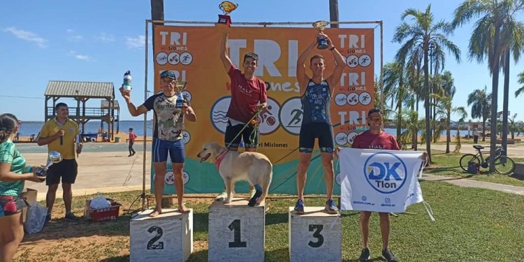 EN LO ALTO. Ibáñez Potapczuk también se quedó con el título provincial (Gentileza TriMisiones)