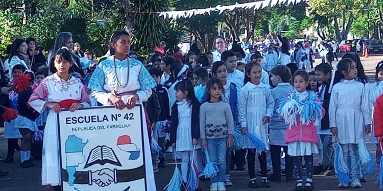 COMPROMISO. La Escuela 42 se distingue por su trabajo solidario.