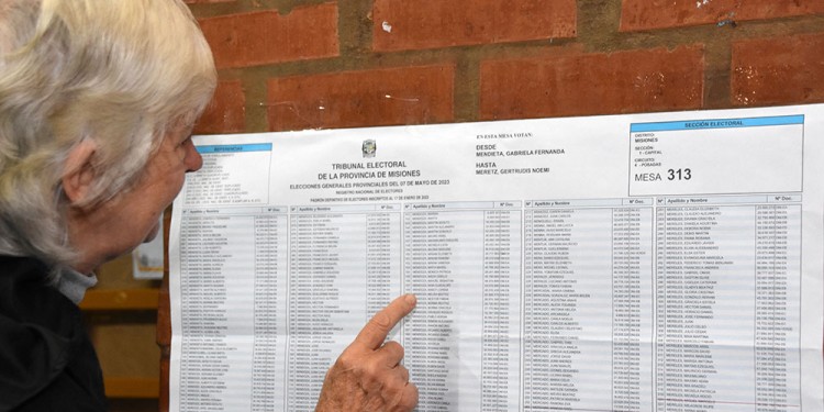 Galería: La intensa lluvia, protagonista de la jornada electoral en Misiones