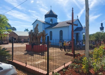 Fiesta patronal en una de las primeras comunidades