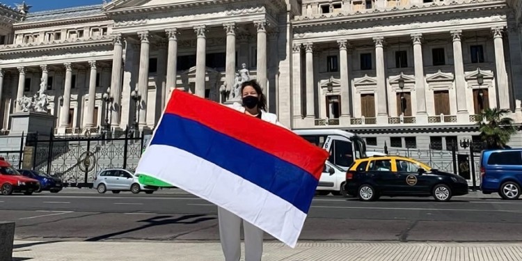 ORGULLOSA. La adolescente aseguró que quiere formarse todo lo que pueda y volcar todo eso en la provincia.