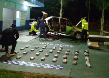 Detuvieron a dos misioneros con 36 kilos de cocaína en Entre Ríos