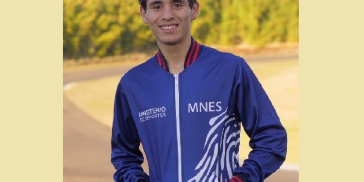 ABANDERADO. El obereño Da Silva arañó el top ten en los 5 mil metros.