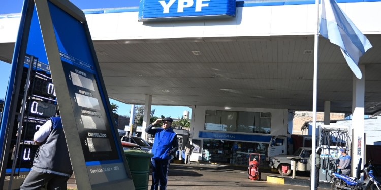 AUMENTOS. YPF actualizó sus valores ayer a las 8 de la mañana.