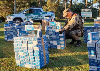 Secuestraron un auto robado con cigarrillos de contrabando en Irigoyen