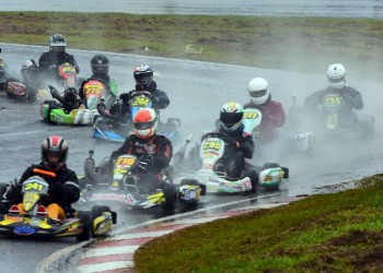 Karting: al mal tiempo, buena cara