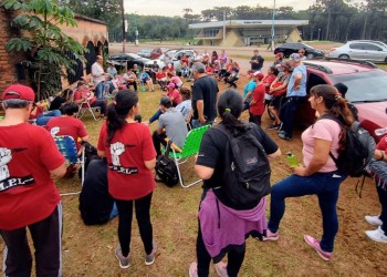 El MPL en asamblea en la terminal de Puerto Piray