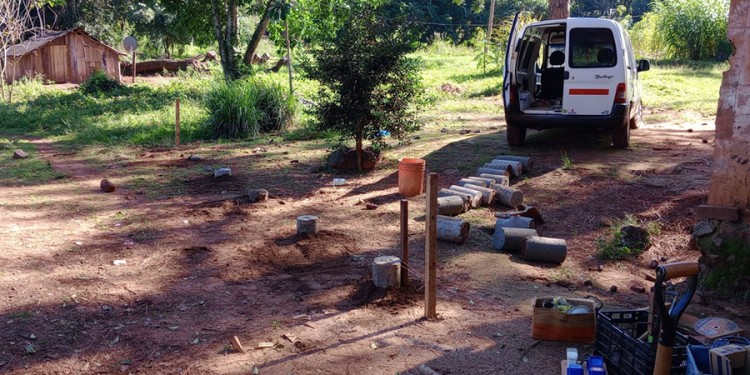 A LA ESPERA. Las obras planificadas quedaron pausadas por la falta de energía eléctrica y los insumos necesarios.
