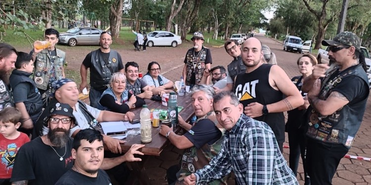 PREPARADOS. Los motociclistas compartirán dos días de solidaridad./ Foto gentileza MSM