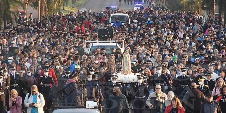 POSPANDEMIA. El año pasado muchos peregrinos todavía utilizaron barbijos preventivamente