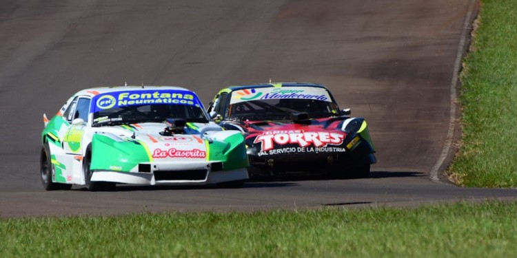 HEREDÓ EL TRIUNFO. Jorge Báez fue profeta en su tierra y se quedó con la victoria en el TC4000 Misionero. (Foto D.Rektor/Prensa FeMAD).