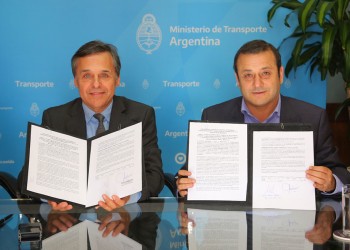 Herrera y Nación firmaron convenio para iniciar refacciones en la terminal de San Pedro