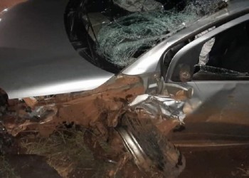 Falleció motociclista que chocó frontalmente con una camioneta