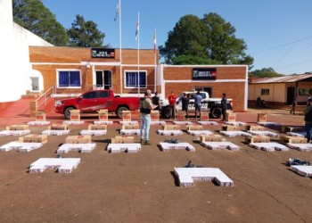 Allanaron aguantadero de cigarrillos de contrabando