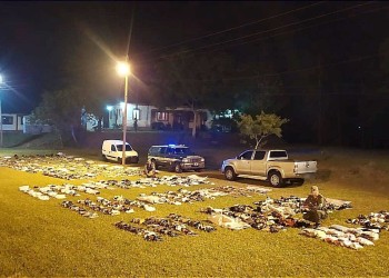 Interceptan calzados, celulares y cigarrillos de contrabando