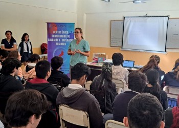 Charlas sobre donación de órganos en instituciones educativas