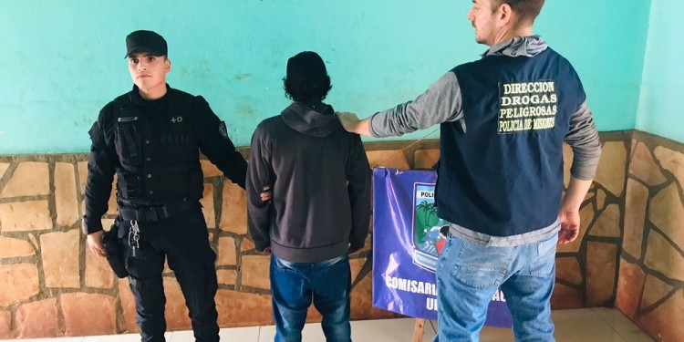 DETENIDO. Mañana será trasladado al Juzgado de Instrucción 2 de Posadas en donde se tramita la causa.