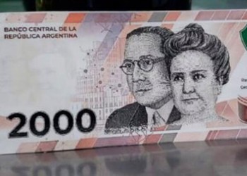 El billete de dos mil pesos, otro síntoma ridículo de la crisis, nuestro editorial de hoy
