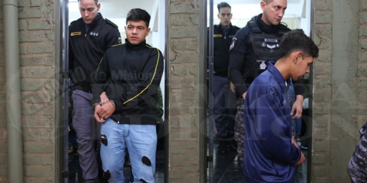 CONDENADOS. Pío (izquierda) y Espíndola (derecha) fueron sentenciados a 12 de prisión. (Foto C. Olivera Schuster).