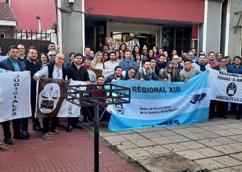 Judiciales federales inician medidas en reclamo de aumento salarial