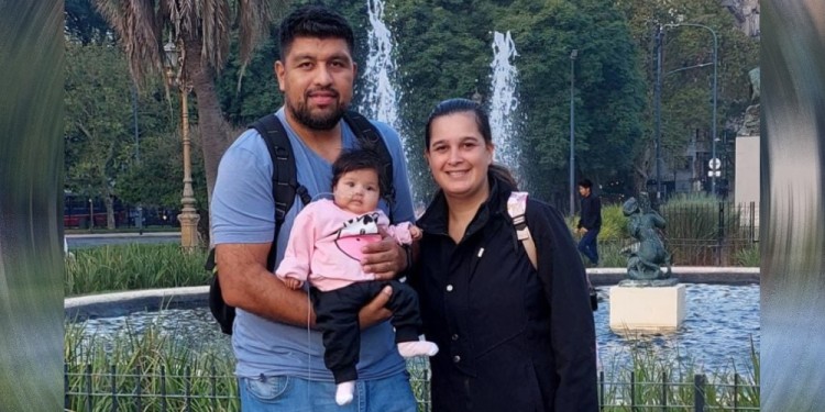 TRÍO. En unos tres meses debe volver para su segunda cirugía.