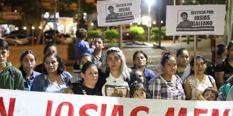 OBERÁ. Los casos de Josías y “Toñi” como ejes de lucha para las madres de las víctimas y los vecinos que acompañaron en un nuevo pedido de justicia.